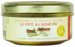 aperçu du vin Pate au Genievre 130g Porc et Canard au Foie Gras