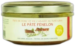 photo du vin Pate Fenelon 130g-Jacquin-Porc et Canard Foie Gras