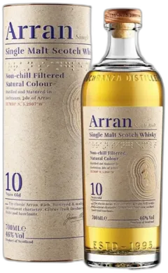 photos du vin The Arran Single Malt 10 Ans Alc