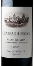 photo du vin Château Ausone, cc Saint-Emilion a 2017