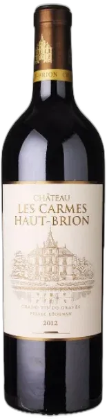vue du vin les Carmes Haut- Brion, Pessac-Léognan 2014