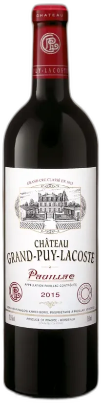 photos du vin Château Grand Puy Lacoste 2015 Aoc Pauillac