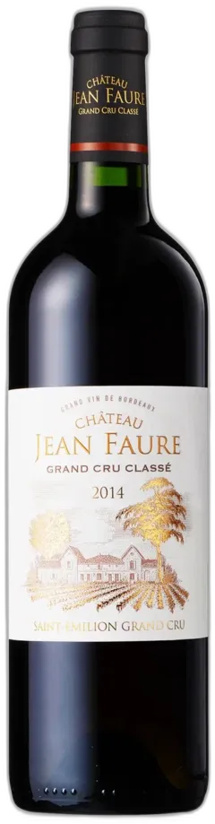 illustration du vin Château Jean Faure 2014 Aoc Saint-Emilion Grand Cru