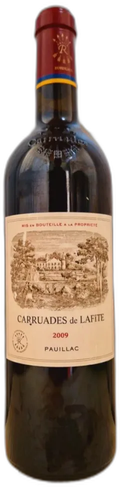 image du vin Carruades de Lafite Rothschild 2009 Aoc Pauillac