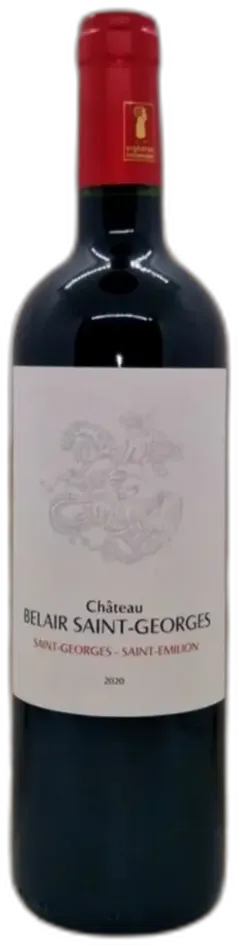 photo du vin Château Belair Saint-Georges 2020 Aoc Saint-Georges-Saint-Emilion
