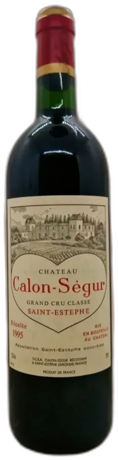 capture du vin Château Calon-Ségur 1995 Aoc Saint-Estèphe