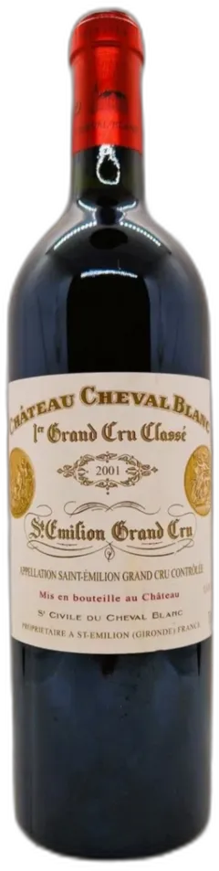 photo du vin Château Cheval Blanc 2001 Aoc Saint-Emilion Grand Cru