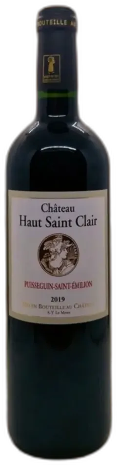 aperçu du vin Château Haut Saint Clair 2019 Aoc Puisseguin Saint-Emilion