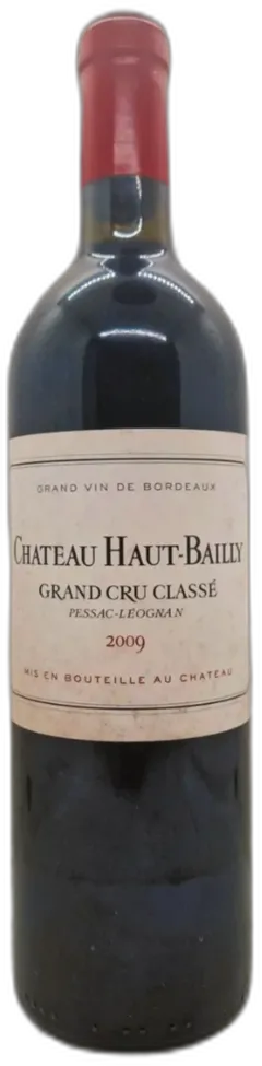 image du vin Château Haut-Bailly 2009 Aoc Pessac-Léogan