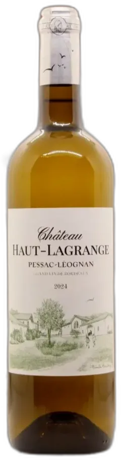 photo du vin Château Haut-Lagrange Blanc 2024 Aoc Pessac-Léognan