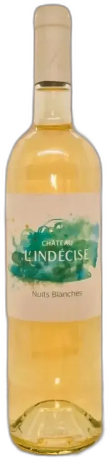 photo du vin Château l’Indécise Nuits Blanches 2024 Aoc Sainte-Foy Côtes de Bordeaux