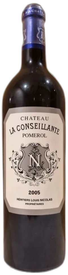 capture du vin Château la Conseillante 2005 Aoc Pomerol