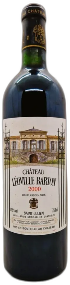 photo du vin Château Léoville-Barton 2000 Aoc Saint-Julien