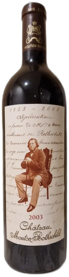 photo du vin Château Mouton Rothschild 2003
