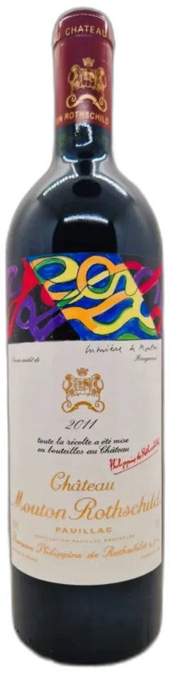 capture du vin Château Mouton Rothschild 2011 Aoc Pauillac