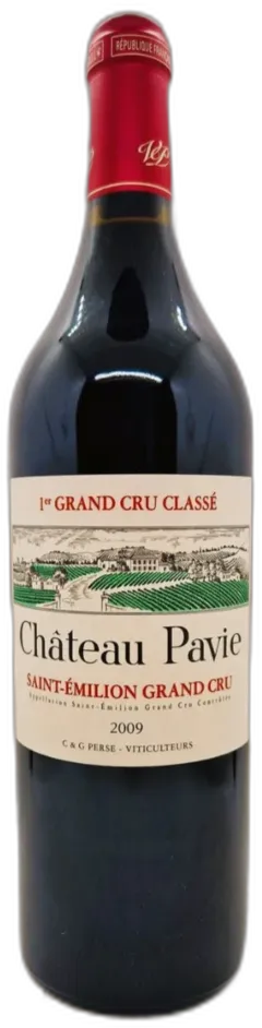 photo du vin Château Pavie 2009 Aoc Saint-Emilion Grand Cru