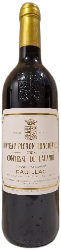 photo du vin Château Pichon Longueville Comtesse de Lalande 2008