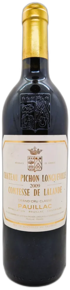 image du vin Château Pichon Longueville Comtesse de Lalande 2009 Aoc Pauillac