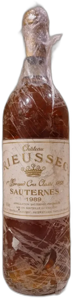 illustration du vin Château Rieussec 1989