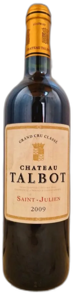 photo du vin Château Talbot 2009 Aoc Saint-Julien