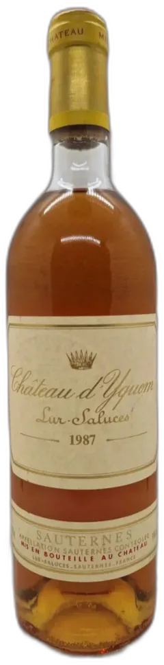photo du vin Château d’Yquem 1987 Aoc Sauternes