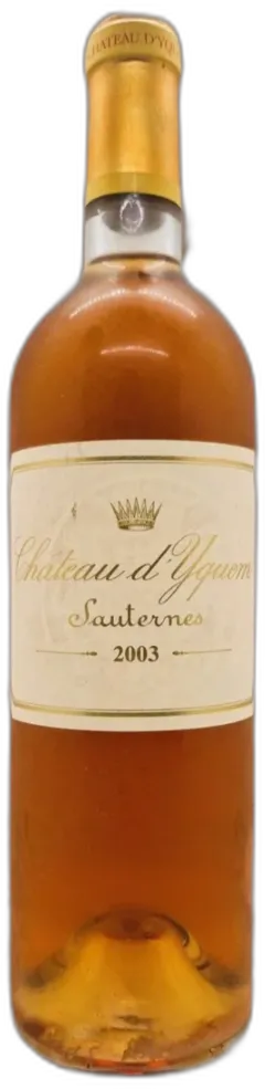photos du vin Château d’Yquem 2003 Aoc Sauternes