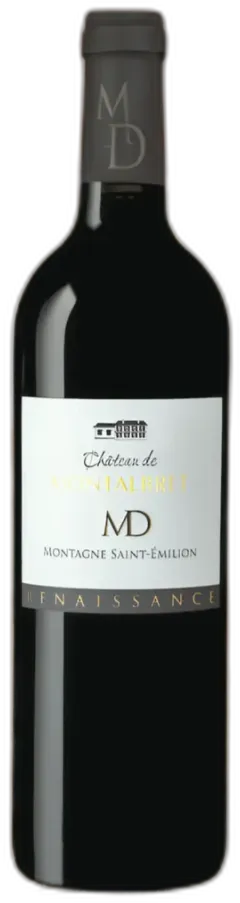 image du vin Château de Montalbret Renaissance 2023 Montagne Saint-Emilion