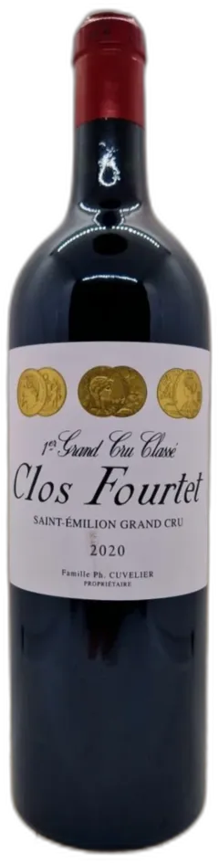 image du vin Clos Fourtet 2020 Aoc Saint-Emilion Grand Cru
