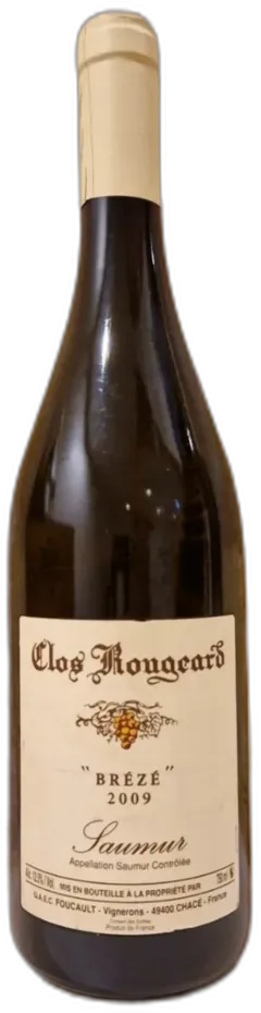 image du vin Clos Rougeard Brézé 2009 Aoc Saumur Blanc