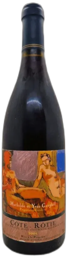 image du vin Domaine Gangloff la Sereine Noire 2004 Aoc Côte-Rôtie