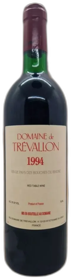 capture du vin Domaine de Trévallon Vin de Pays des Bouches du Rhône