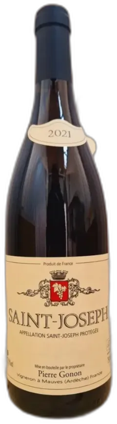 photo du vin Pierre Gonon Saint-Joseph 2021 Rouge