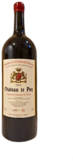 photo du vin Magnum] Château le Puy 2005 Aoc Bordeaux-Côtes-de-Francs