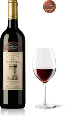 vue du vin Château Tour Seran 2011