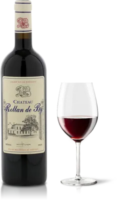 vue du vin Château Rollan de by