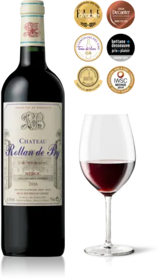 vue du vin Château Rollan de by