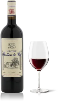 vue du vin Château Rollan de by