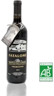capture du vin Fatalone Primitivo