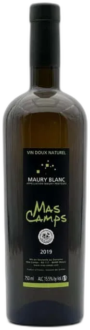 aperçu du vin Mas Camps Maury Blanc