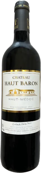 photo du vin Château Haut Baron Haut Médoc 2020