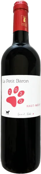 photo du vin Château Haut Baron Haut Médoc le Petit Baron Rouge 2022