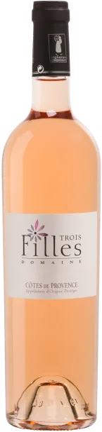 photo du vin Domaine des Trois Filles Côtes de Provence 2024 Rosé
