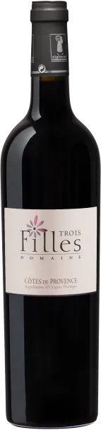 photo du vin Domaine des Trois Filles Côtes de Provence 2022 Rouge