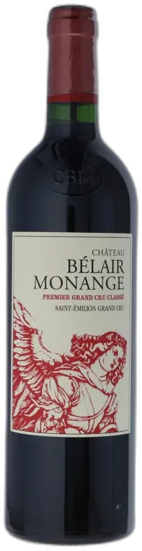 vue du vin Château Belair Monange 2019