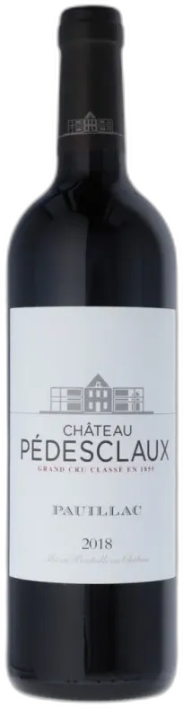 photo du vin Château Pedesclaux 2018