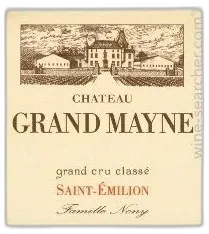photo du vin Château Grand Mayne 2021