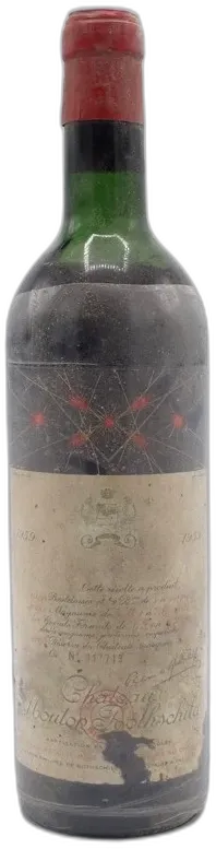 illustration du vin Mouton Rothschild 1959