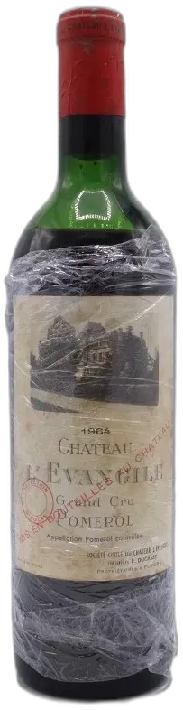 capture du vin Château Evangile Pomerol 1964