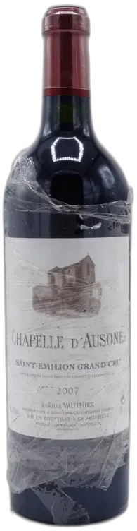 image du vin Chapelle d’Ausone 2007