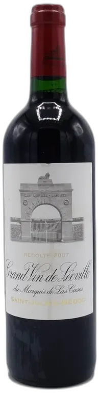 vue du vin Leoville Las Cases 1990